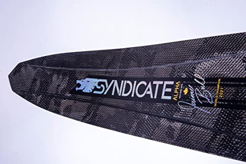 HO Syndicate Alpha LTD Slalom Waterskis 66in Black/Teal