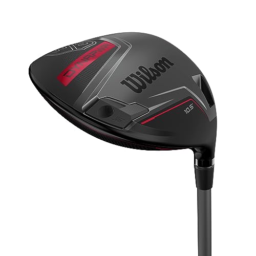 WILSON Dynapower Men's Driver - Right Hand, Senior, 13 Black/Red
