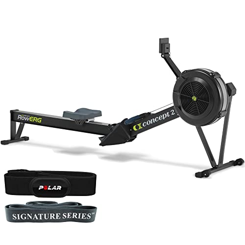 Concept2 Model D Indoor Rowing Machine with PM5 and Polar H10 Heart Rate Monitor