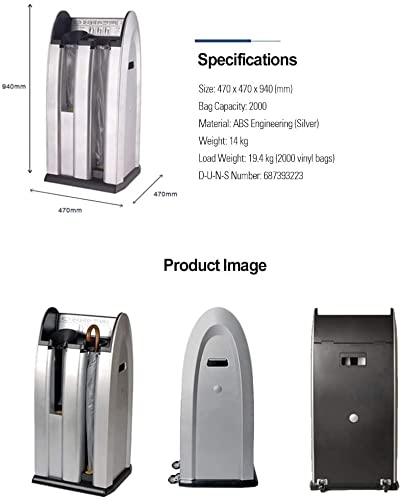 Omnipack Automatic Wet Umbrella Wrapper Packing Machine Silver
