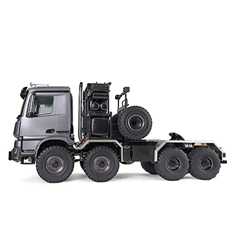 TOUCAN RC HOBBY 1/14 Metal 8x8 Off-Road RC Tractor Truck Gray-5