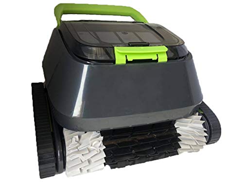 8STREME Inground Robotic Pool Cleaner Black/Green