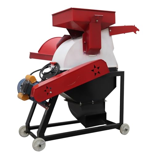 INTSUPERMAI Grass Chopper Pulverizer 220V Red