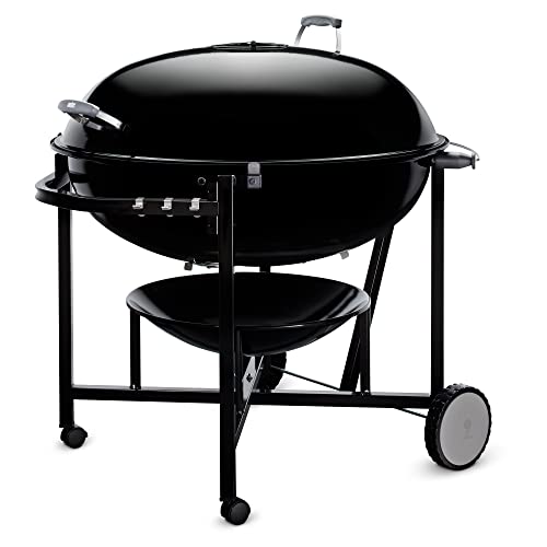 Weber The Ranch Charcoal Kettle Grill Black