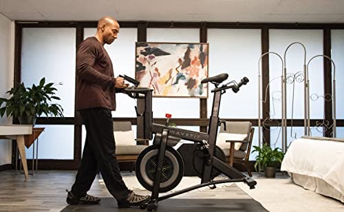 WaveFit B300 Surge Series Indoor Cycle Exercise Bike 30-Lb Flywheel, Bluetooth Connectivity, Fitness Tracking