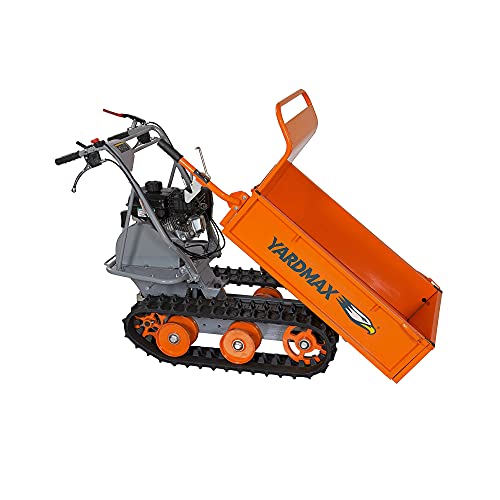 YARDMAX Track Barrow Briggs and Stratton CR950 6.5 HP 660 lb Capacity Orange