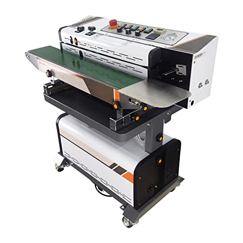 INTSUPERMAI Continuous Bag Sealing Machine Vacuum Sealer 110V