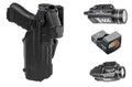 BLACKHAWK T-Series L3D Right Hand Holster Bundle for Glock 17 with TLR1 & RXS250, Multi