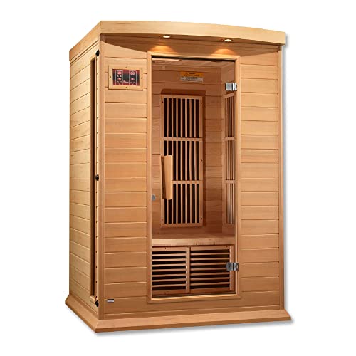 DYNAMIC SAUNAS Maxxus Toulouse MX-K206-01 FAR Infrared Sauna Natural Finish