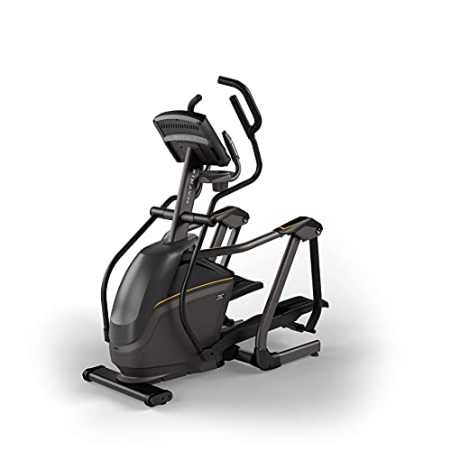 Matrix Fitness E50 Elliptical Trainer with XIR Console Black/Yellow