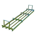Underhill 72 Inch Lawn Spreader Metal Stainless Steel Steel