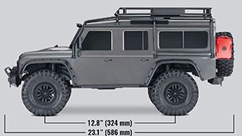 Traxxas TRX-4 Scale Trail Crawler 1/10 with TQi Radio Silver