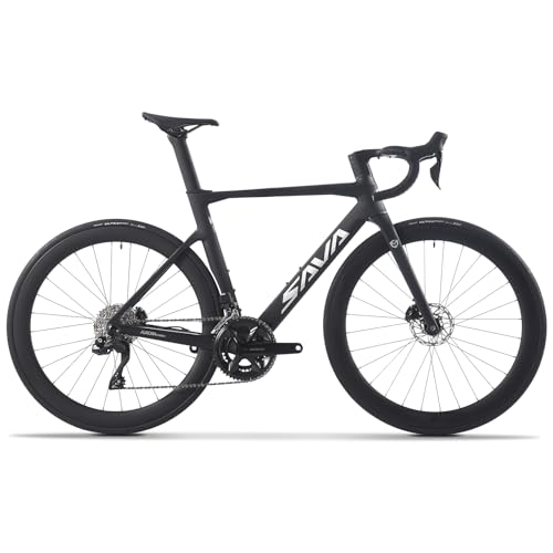 SAVADECK Carbon Road Bike Shimano 105 Di2 7170 Black
