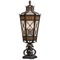 Fine Art Lamps Chateau Outdoor Post Lighting 300 Watts Patina