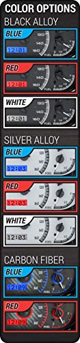Restoration Performance 1969 Ford Mustang VHX System Silver Face Red Display