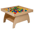 Whitney Brothers Big Wide Discovery Table Natural UV