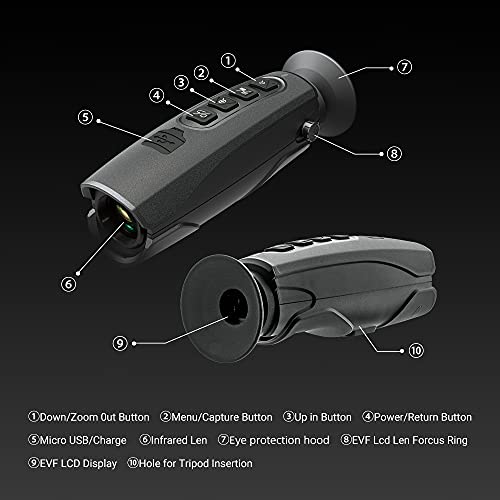 CEM Global Night Vision Thermal Monocular 160x120 (50 Hz)