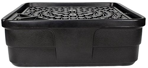Aquascape AquaBasin 45 Fountain and Water Feature Basin 98 Gallon Black