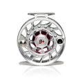 Hatch Outdoors Iconic Fly Reel 9 Plus (9-11wt) Clear/Red