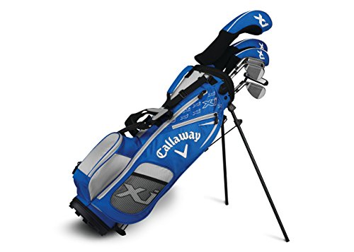 Callaway Golf Xj Junior Golf Set, Level 3, 7 Piece Set, Right Hand Blue