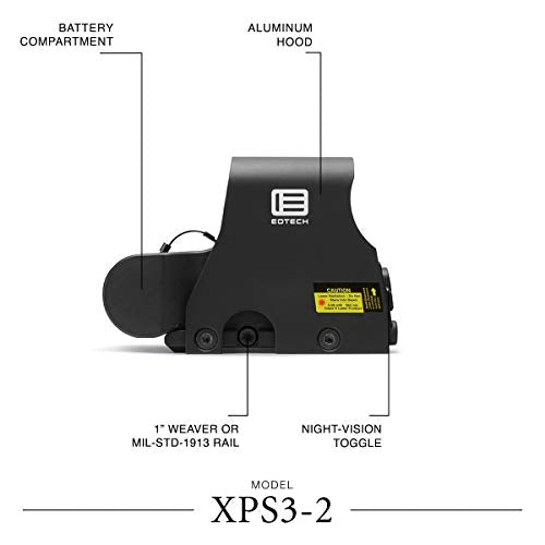 EOTECH XPS3 Holographic Weapon Sight Black