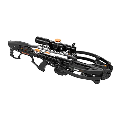 RAVIN Crossbows R29X Sniper Package Hunter's Bundle with Hard Case, Broadheads, Arrows, Sling, Bi-Pod, Hat, and String Fluid Black