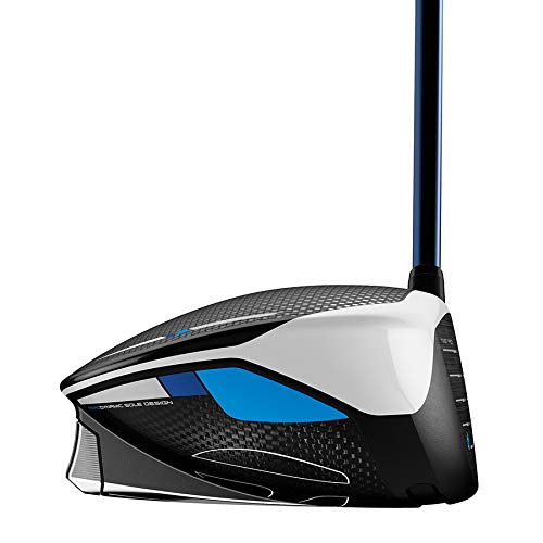 TaylorMade SIM MAX Driver Fujikura Ventus Blue 6 Shaft 10.5 Degree Loft Right Hand Stiff Flex Black Titanium Blue