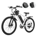 HOVERFLY OUREA Electric Bike 26" 750W Peak Motor Mountain Ebike White