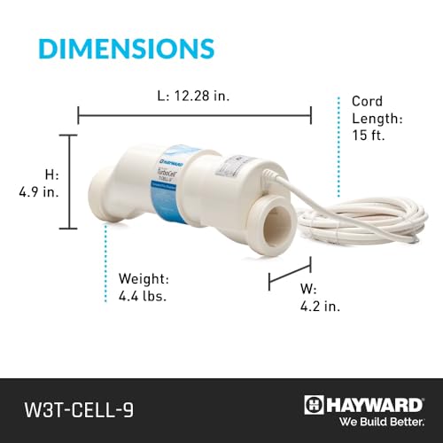 Hayward TurboCell Salt Chlorination Cell for In-Ground Pools White