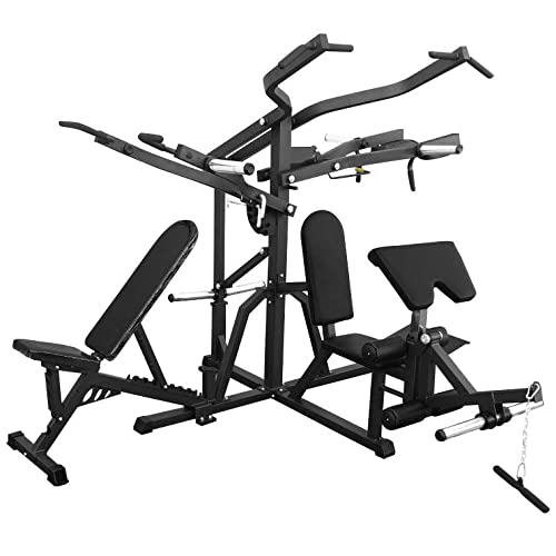 French Fitness FL70 Freeweight Leverage Gym System New