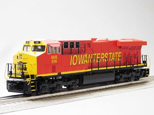 M.T.H. Electric Trains RailKing Iowa Interstate ES44AC Imperial Diesel #516 O Gauge Orange