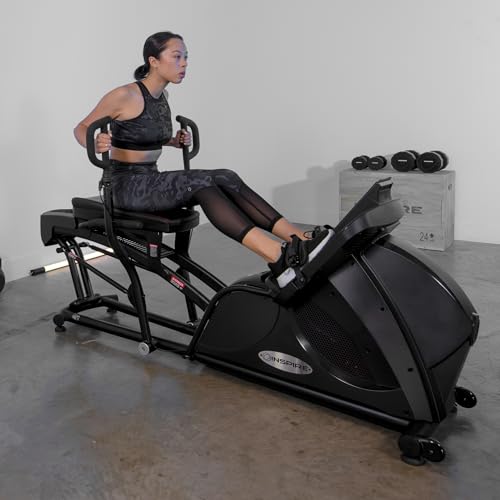 Inspire Fitness CR2.5 Cross Row Magnetic Rowing Machine Matte Black