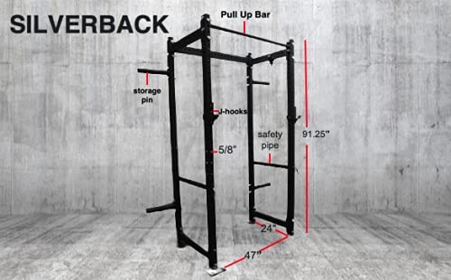 Bolt Fitness Supply LS Silverback 24” Full Power Rack