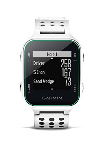 Garmin Approach S20 GPS Golf Watch White