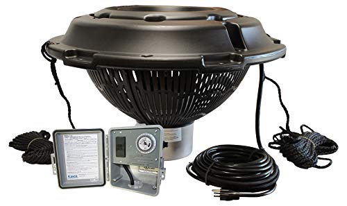 Kasco VFX Series Aerating Pond Fountain 3/4 HP 120V with RGB Lighting White