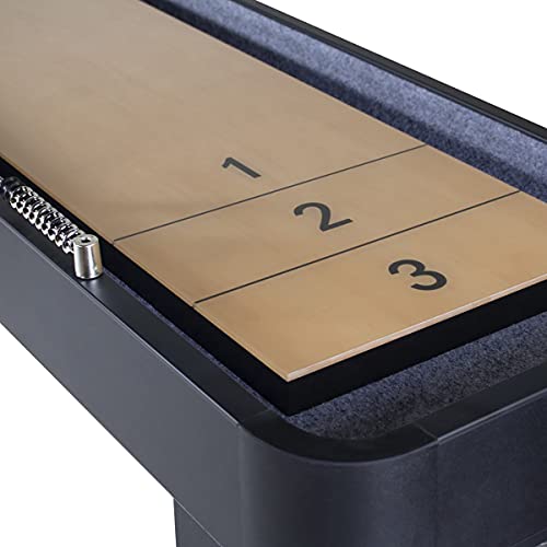 Game Room Guys Destroyer Shuffleboard Table Matte Black