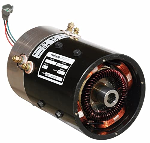 Performance Plus Carts Nidec AMD 36 Volt Torque Golf Cart Motor EZGO TXT DCS/PDS | 6.5 HP @ 1600 RPM | 19 Spline