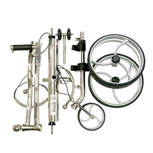 EPG Golf eR-Pace G Luxury Remote Control Electric Golf Trolley Chrome