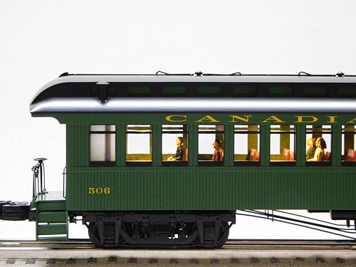 LIONEL TRAINS Canadian National Wood Passenger 2 Pack O Gauge Natural Color