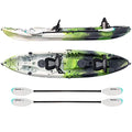 Driftsun Teton 120 Sit-On-Top Fishing Kayak 2-3 Person Green/Black