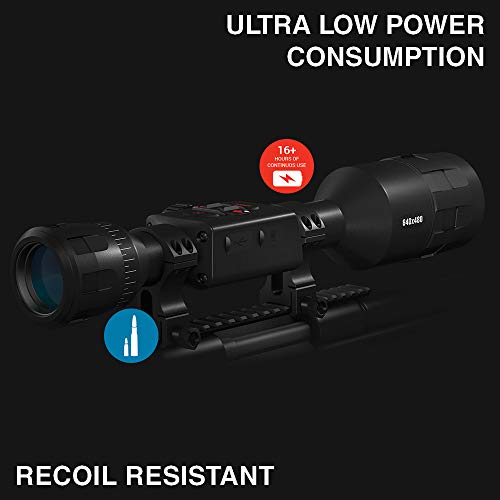 theOpticGuru ATN MossyOak Thor 4 Smart HD Thermal Hunting Scope 1-10x Elements Terra