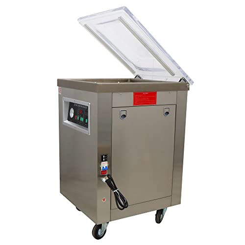 TECHTONGDA Vacuum Sealer Packaging Machine Stainless Steel Grey