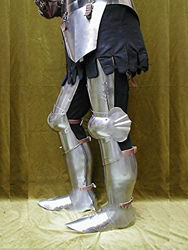 NauticalMart Medieval Wearable Knight Full Suit of Armor Costume Silver