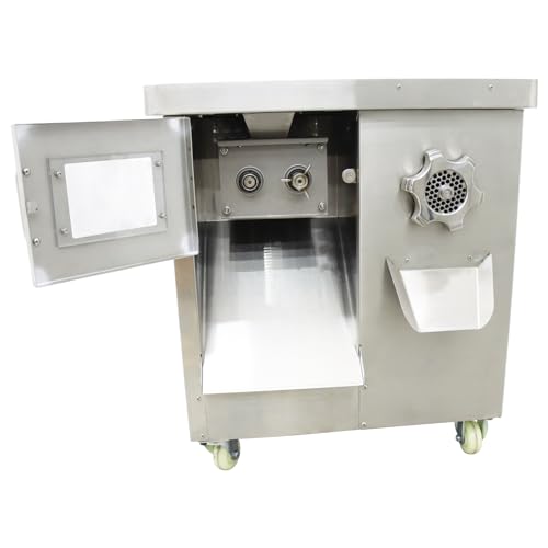 HayWHNKN 5mm Meat Cutting Machine and Grinder Stainless Steel Silver