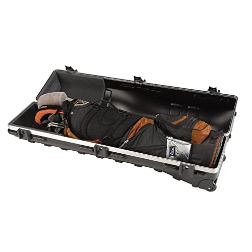 SKB Deluxe Hard Plastic Golf Bag Travel Case with Wheels