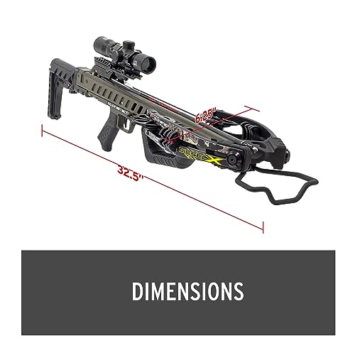 Killer Instinct Diesel-X Crossbow Bundle with Case and Arrows
