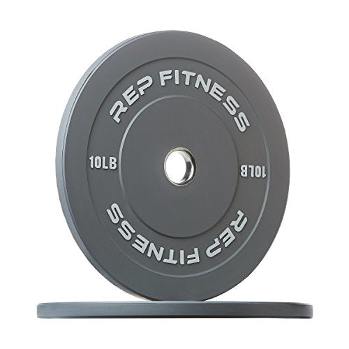 Rep Fitness Bumper Plates 370 lb Color Set