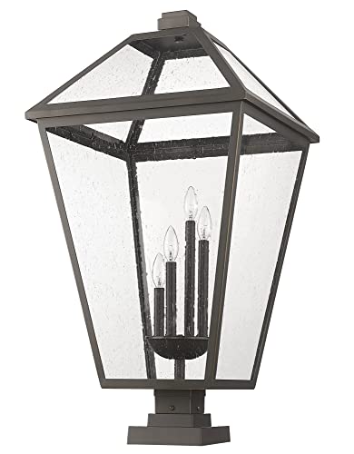 Z-Lite Talbot Outdoor Post 4-Light 240W Oil Rubbed Bronze