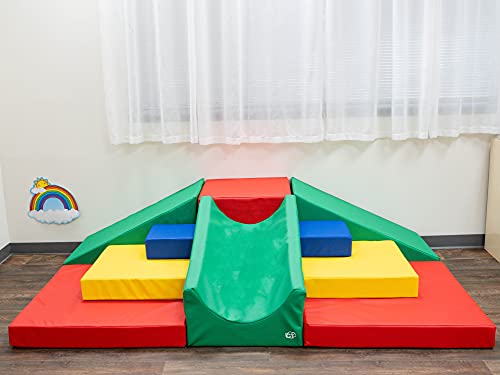 Children's Factory Highlands Rainbow Climber Indoor Playground