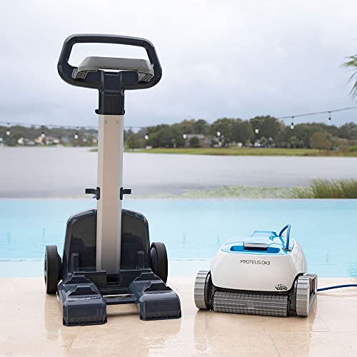 Dolphin Proteus DX3 Robotic Pool Vacuum Cleaner White
